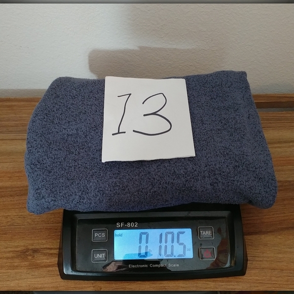 3 Dots Women's Blue Long Sleeve Roomy Jersey Slits on Side Hems Top Size XL - Picture 8 of 8